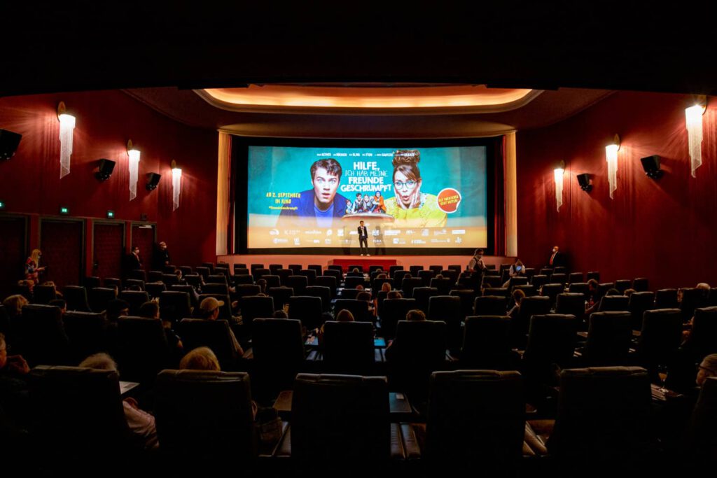 Eventfotograf München, Eventdokumentation einer Filmpremiere im Kino