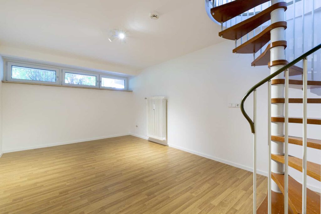 Immobilienfotograf Verbindung zum Kellergeschoss