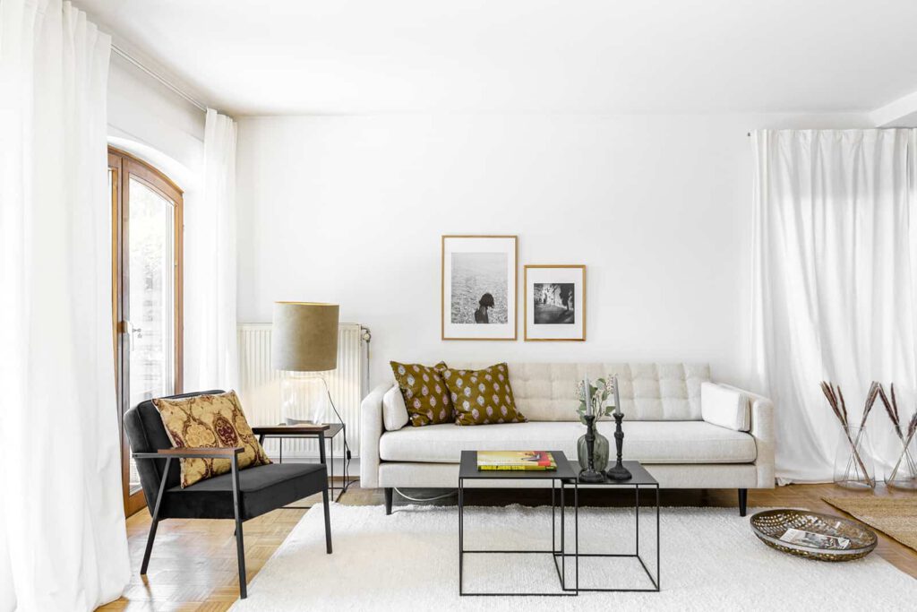 Immobilienfotografie Wohnzimmer