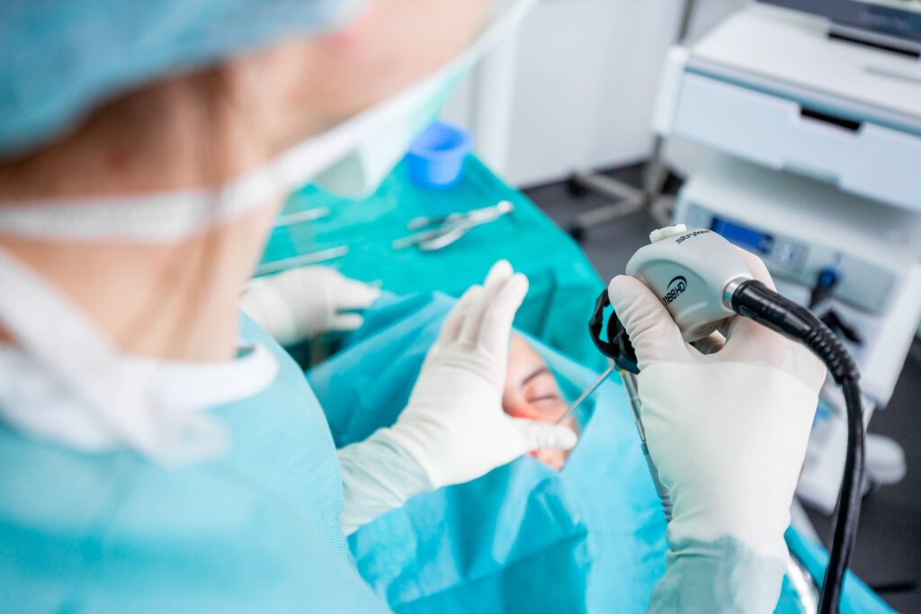 Praxisfotografie München, Nahaufnahme eines Medizinischen Geräts