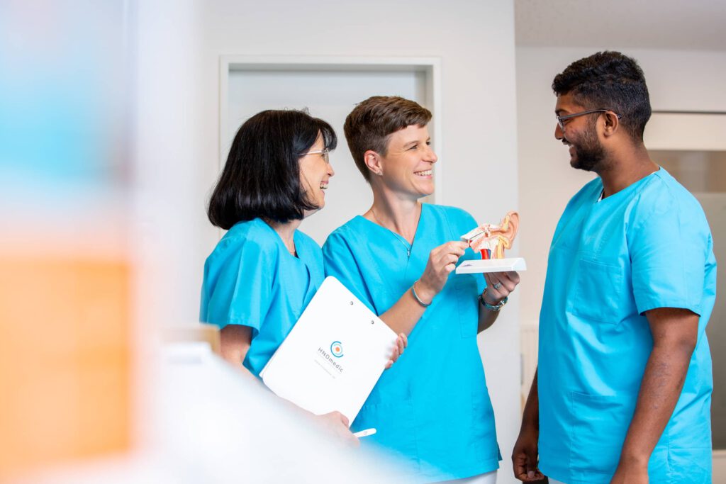 Besprechungssituation im Gesundheitswesen